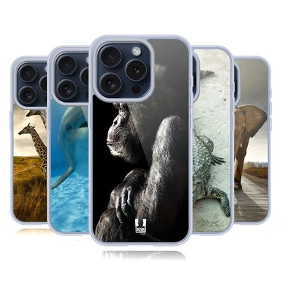 HEAD CASE DESIGNS WILDLIFE SOFT GEL CASE & WALLPAPER FOR APPLE iPHONE PHONES - Image 1 of 4