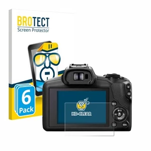 6x Film Protection Ecran pour Canon EOS R100 Clair Protecteur - Photo 1/7