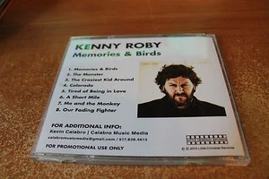 Kenny Roby - Memories & Birds; 8 tracks, PR ADV - Picture 1 of 1