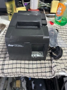 Star tsp100 tsp-100u USB Thermal Receipt Printer power & usb cable Grade B. - Picture 1 of 2