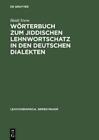 Heidi Stern Wörterbuch Zum Jiddischen Lehnwortschatz in Den D (Copertina rigida)
