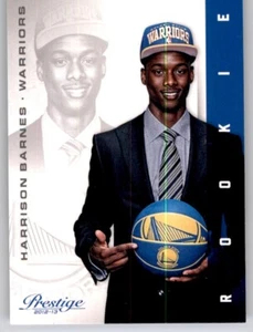 2012-13 Prestige Harrison Barnes novato de radiocontrol inserto Warriors #211 - Imagen 1 de 2
