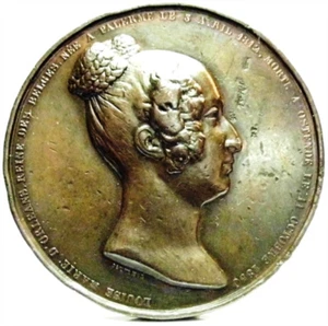 Napoli-Due Sicilie (Maria Luisa di Borbone) Medaglia 1850 - Picture 1 of 8
