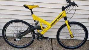 Vintage 1996 Cannondale Super V Carbon 900 Full Susp Mountain Bike - Upgraded - Picture 1 of 19