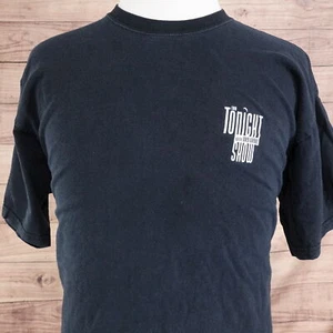 VINTAGE THE TONIGHT SHOW WITH JAY LENO FADED TALK TV SHOW TSHIRT SZ XL 00s 90s - Picture 1 of 8