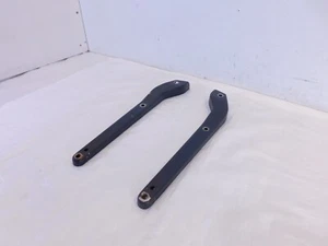 Harley Davidson Dyna Super Glide & Low Rider Rear Fender Frame Strut Brackets - Picture 1 of 9