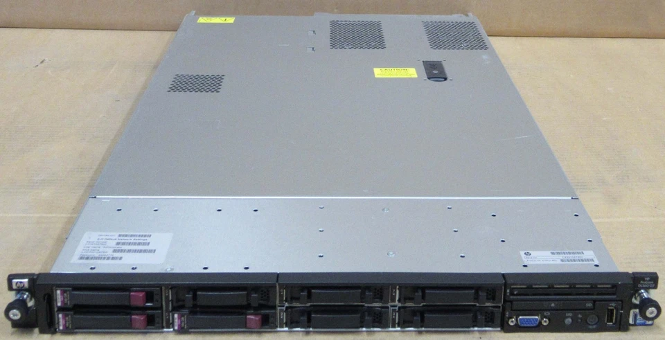 HP Proliant DL360 G7 2x Xeon Quad-Core E5620 2.4GHz 48GB Ram 438GB 1U Server - Image 1 of 3