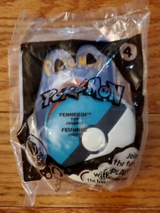 McDonalds Pokemon Nintendo Happy Meal Spielzeug Disc 4 FENNEKIN Neu mit Karte - Bild 1 von 3