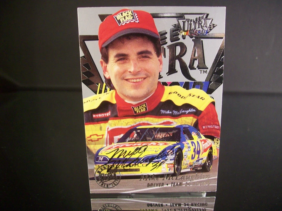 Insert Mike McLaughlin Fleer Ultra 1996 Card # NO NUMBER Certified AUTOGRAPHED - Image 1 of 1