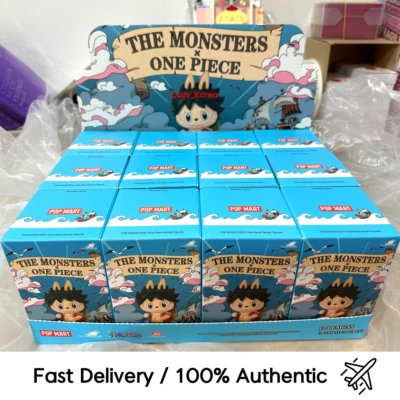 100% Auténtico POPMART THE MONSTERS X One Piece Series Ciego Aleatorio Figura Caja 1 Foto 1 de 4
