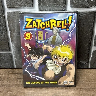 Zatch Bell Vol 9 Joining of the Three Anime DVD New - Image 1 of 2