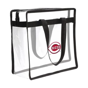 Cincinnati Reds Clear Stadium Tote [NEW] MLB Bag Purse Game Day Field - Picture 1 of 1