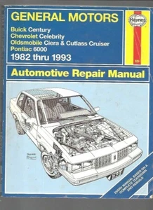 General Motors Haynes Automotive Repair Manual 1982-1993 - Bild 1 von 2