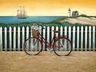 Lowell Herrero Cycle To The Beach Canvas 40x30