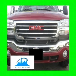 GMC SIERRA 2003-2007 moldura cromada para parrilla 5 años de garantía 2004 2005 2006 03 04 - Imagen 1 de 7