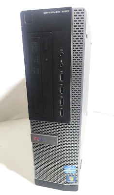 Computer Pc DELL OPTIPLEX 990 INTEL i3 3Ghz 500Gb 8Gb DVDRW PS2 2x seriale Win10 - Immagine 1 di 4