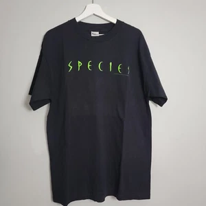 Vintage 1995 Species Horror Movie Promo Tee Alien Sci-fi Murina XL - Picture 1 of 3