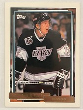 1992-93 Topps Jari Kurri Gold Parallel #51 Hockey Los Angeles Kings MINT