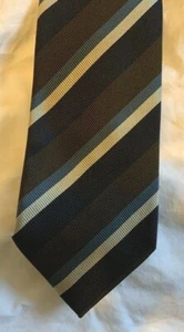 CORBATA ERMENEGILDO ZEGNA PARA HOMBRE 100% SEDA HECHA A MANO EN ITALIA - Imagen 1 de 5
