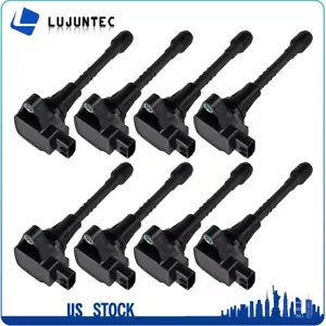 8 Ignition Coils U5278 For 2014 2015 2016 2017 Infiniti QX80 V8 5.6L Driver Side - Picture 1 of 9