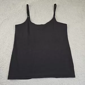 H&M Womens Mama/Maternity Black Nursing Maternity Top for Breastfeeding Size L - Picture 1 of 12