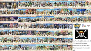 ONE PIECE WCF World Modellino da collezione set completo BANPRESTO vol.0-vol.30 - Foto 1 di 52