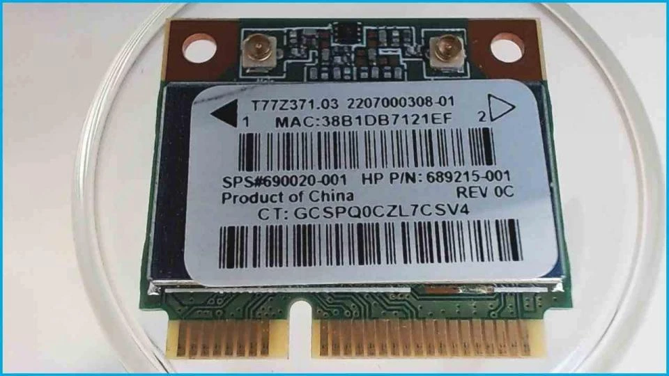 Wlan W-Lan WiFi Karte Board Modul Platine HP 350 G1 -2 - Bild 1 von 1