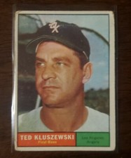 1961 Topps Ted Kluszewski Chicago White Sox #65 Baseball Card