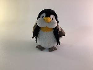 GANZ Webkinz Penguin no code Excellent condition HM132 with Webkinz Jacket