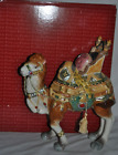 2001 FITZ & FLOYD SZOPKA Nubian CAMEL 11" Figurka #19/214 z pudełkiem