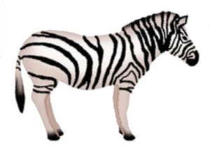 Sizzix Bigz Zebra die #A10204 Retail $19.99 SO MUCH FUN, Cuts Fabric! - Picture 1 of 2