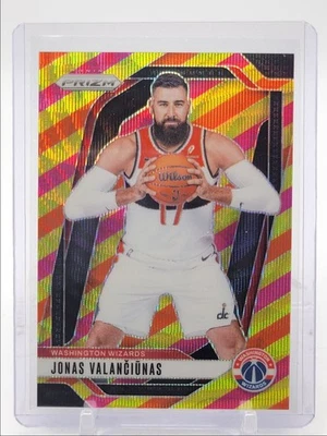 JONAS VALANCIUNAS 2024-25 PANINI PRIZM MULTI WAVE WIZARDS /88 Q4370 - Image 1 of 2