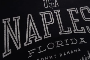 Tommy Bahama Naples Make Life One Long Weekend Navy Half Zip (M) - NEW!! 🌴 - Picture 1 of 15