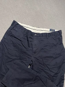 Polo Ralph Lauren Pants Men’s 42x29 Black Stretch Classic Fit Chino - Foto 1 di 9