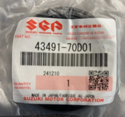 Sello de eje trasero para transporte, DD51T 100001-51000 Suzuki # 43491-70D01 Foto 1 de 3