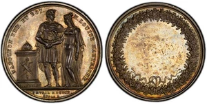 FRANCE. Napoleon I MDCCCX (1810) AR Medal. PCGS SP63 Jouanin and Denon - Picture 1 of 2