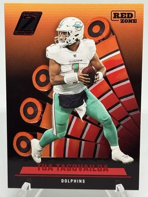 Tua Tagovailoa 2022 Zenith #5 Red Zone Parallel Miami Dolphins - Image 1 of 2