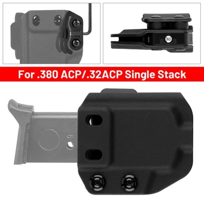 Tactical Mag Carrier OWB Carry Magazine Holster for .380 ACP/.32ACP Single Stack - Image 1 of 4