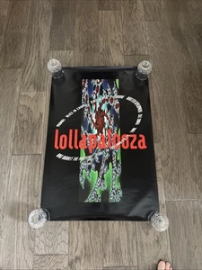 Original “Lollapalooza - 1993” Concert Poster, 36”x24” Kept In Tube, New, VG++ - Imagen 1 de 6