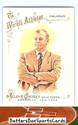 2014 Topps Allen & Ginter #259 Jim Calhoun - Image 1 of 2