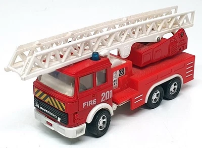 Matchbox 14cm Long Diecast K-132 - Magirus Deutz Fire Tender - Red/White - Image 1 of 4