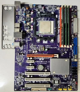 ECS nForce9M-A V1.0 | AMD Phenom X4 9550 | 6GB DDR2 | Socket AM2+ - Picture 1 of 12