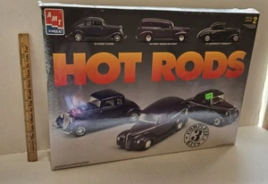 Vintage AMT 3 Hot Rod Model Kits In 1 Still Sealed - Picture 1 of 10