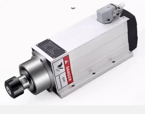 Quadratische Luftgekühlte Elektrische Spindel Für Schneide- Und Graviermaschinen - Picture 1 of 32