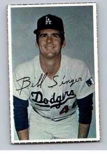 Estampillas de béisbol del equipo actual Dell 1971 Bill Singer Los Angeles Dodgers - Imagen 1 de 2