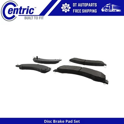 Para 2008-2009 Sterling Truck Bullet 45 | Pastilhas de freio a disco centrais | Semi-metálicas - Imagem 1 de 4