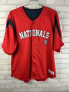 Washington Nationals Men’s Red Jersey Size 2XL Major League Baseball shirt - Picture 1 of 11