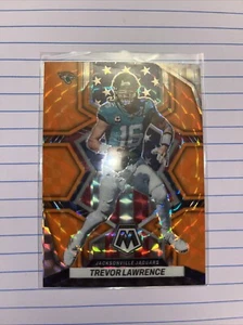 2022 Panini Mosaic Trevor Lawrence Orange National Pride Prizm SP #267 Jaguars  - Picture 1 of 2