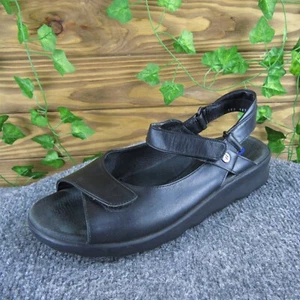 Correa de tobillo Wolky para mujer de cuero negro talla 39 mediana usada 2025 - Imagen 1 de 6