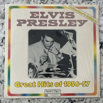Elvis Greatest Hits 1956 57 Readers Digest Collectors Edition vinyl LP - Image 1 of 4